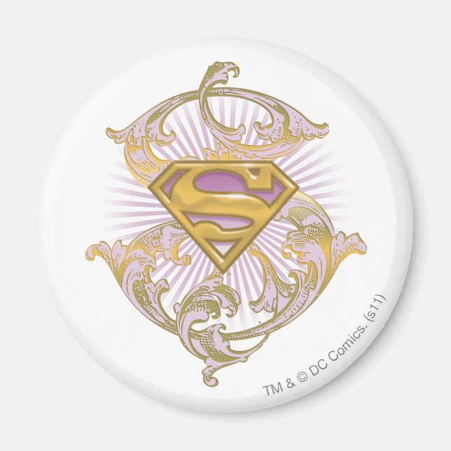 Aimant Logo Supergirl Starbust (Devant)