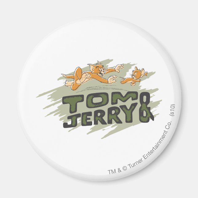 Aimant Logo Tom et Jerry Chase (Devant)