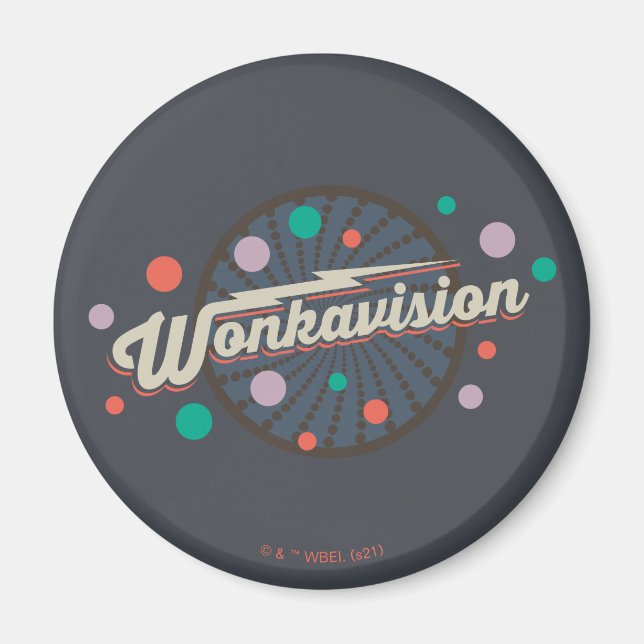Aimant Logo Wonkavision (Devant)