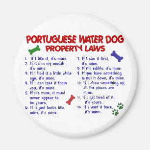 Aimant Lois PORTUGAISES 2 de propriété de CHIEN d'EAU