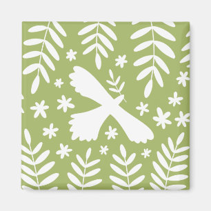 Aimant L'oiseau blanc