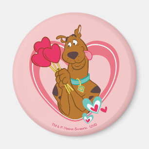 Aimant Lolipops de Coeur de Scooby-Doo