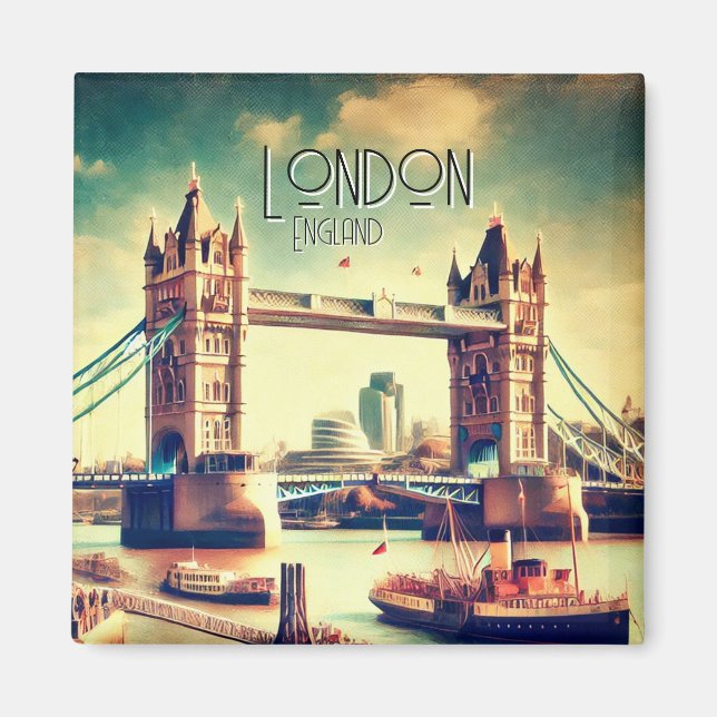 Aimant Londres, Angleterre (Devant)