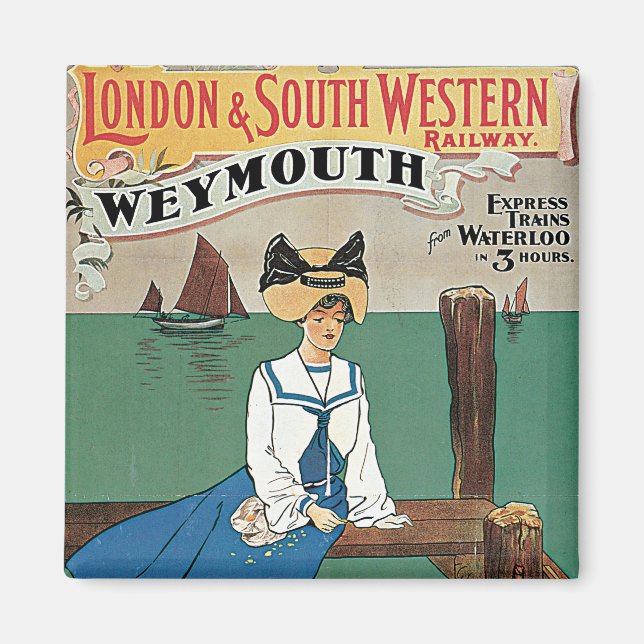 Aimant Londres et Sud-Ouest ~ Weymouth (Devant)