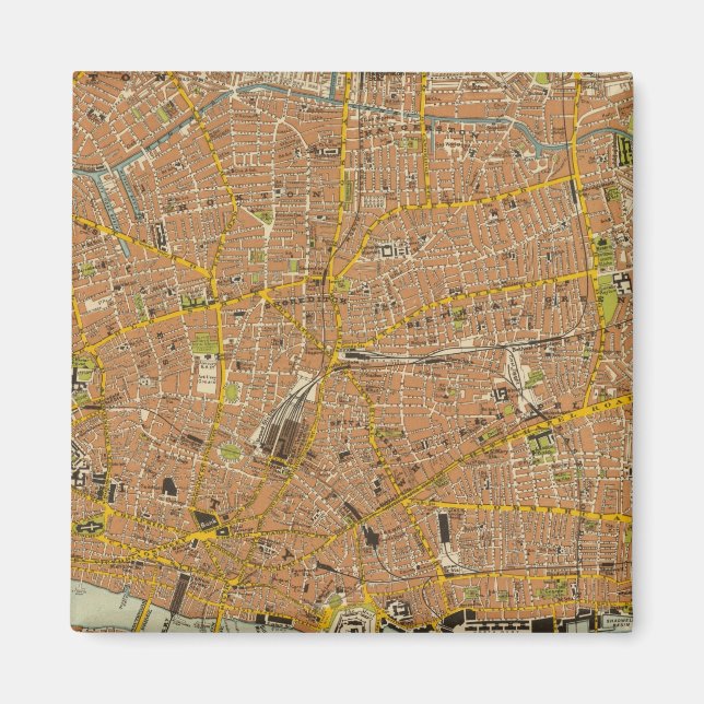 Aimant Londres Nord-Est (Devant)