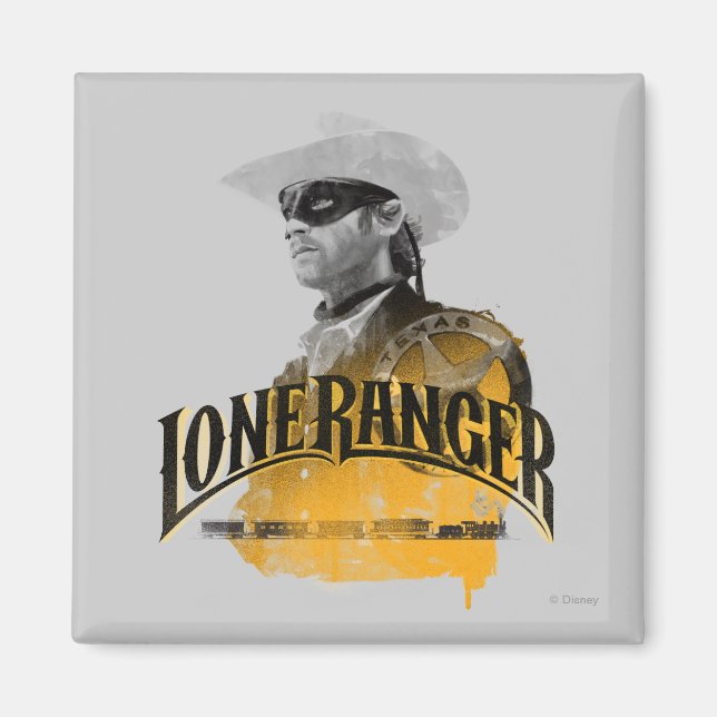 Aimant Lone Ranger 2 (Devant)