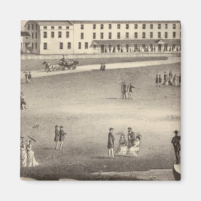 Aimant Long Beach House, Long Beach, NJ (Devant)