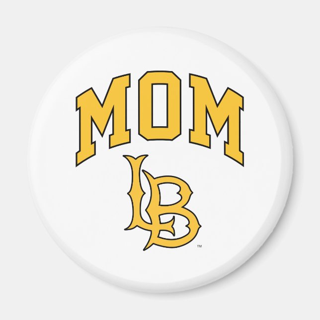 Aimant Long Beach State Mom (Devant)