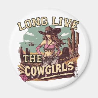 Aimant Long live the cowgirl