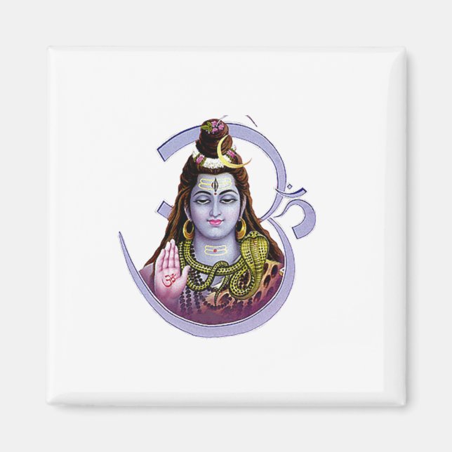 Aimant Lord Shiva Image (Devant)