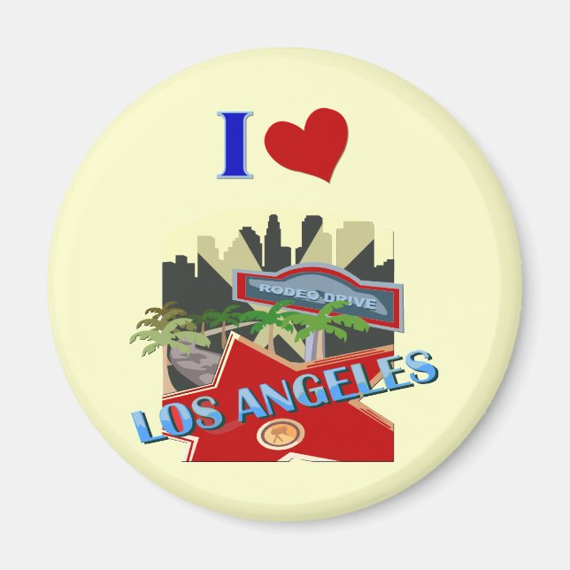 Aimant Los Angeles (Devant)