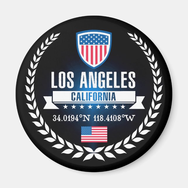 Aimant Los Angeles (Devant)