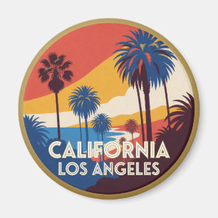 Aimant Los Angeles Californie États-Unis ville de la côte