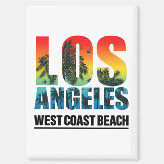 Aimant Los Angeles West Coast Beach