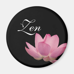 Aimant Lotus rose