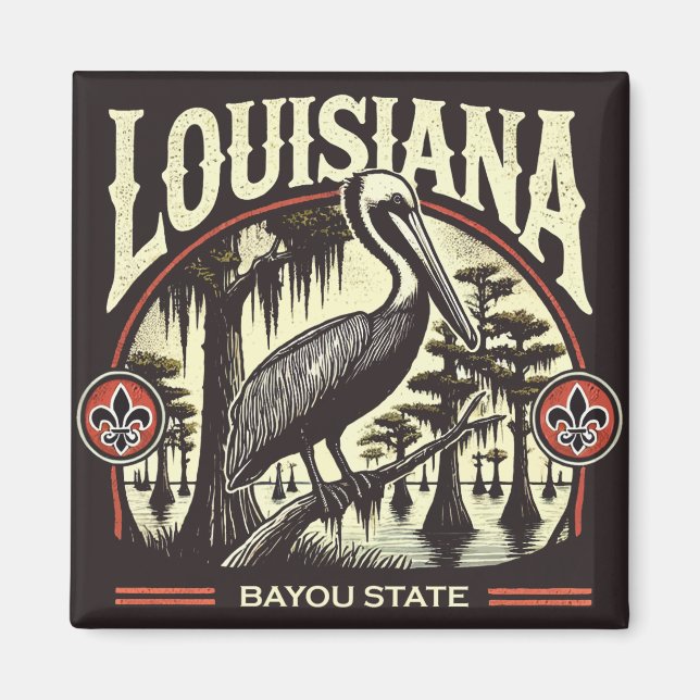 Aimant Louisiane (Devant)