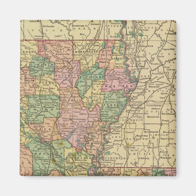 Aimant Louisiane 10 (Devant)