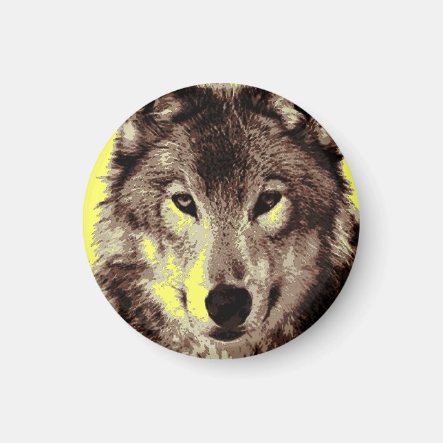 Aimant Loup (Devant)