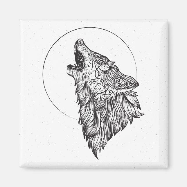 Aimant Loup (Devant)