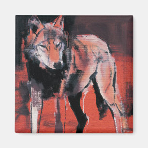 Aimant Loup 2001 d'été