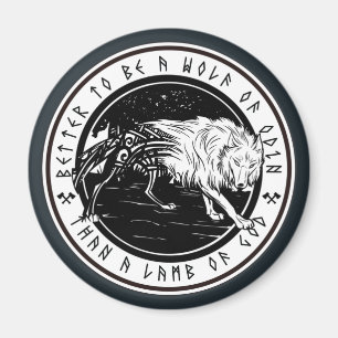 Aimant Loup d'Odin