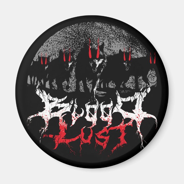 Aimant Loup Pack (Devant)