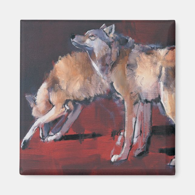 Aimant Loups 2001 (Devant)
