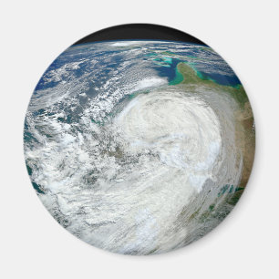 Aimant L'Ouragan Sandy Le Long De La Côte Est Des États-U