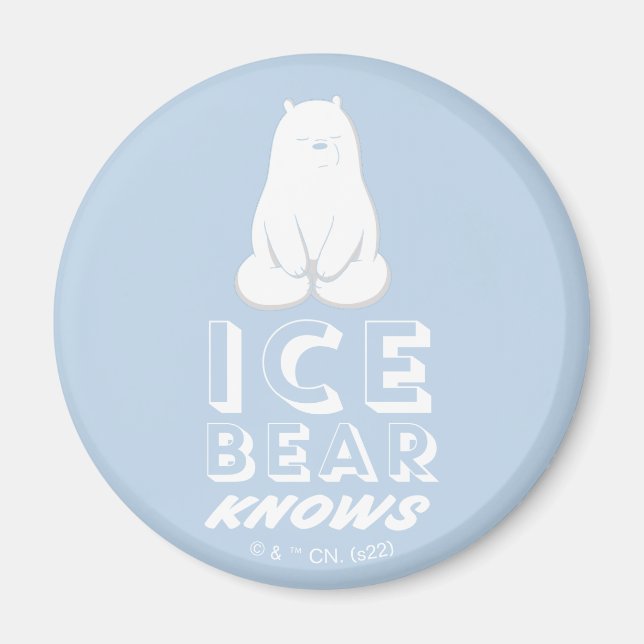 Aimant L'Ours De Glace Connaît (Devant)