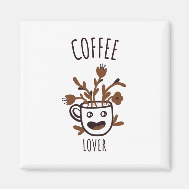 Aimant Louveur de café (Devant)