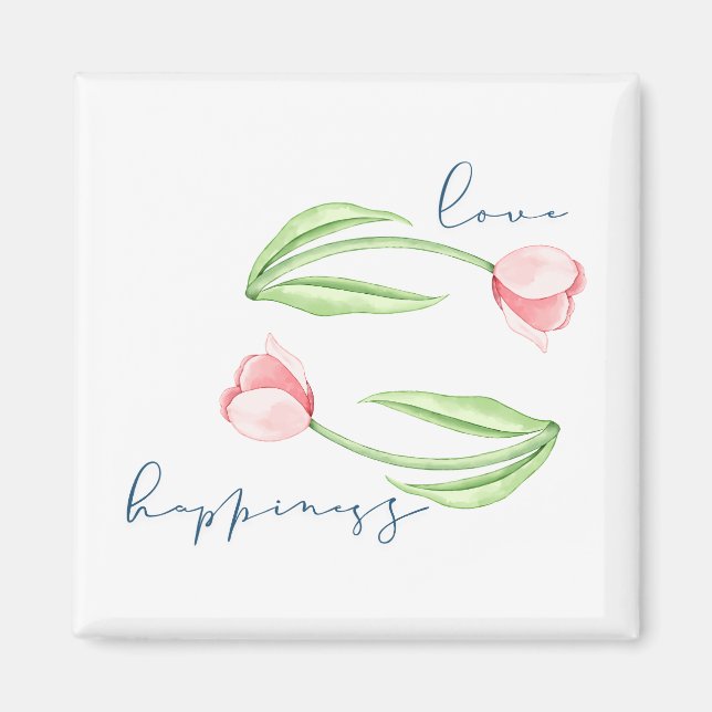 Aimant Love and Happiness (Devant)