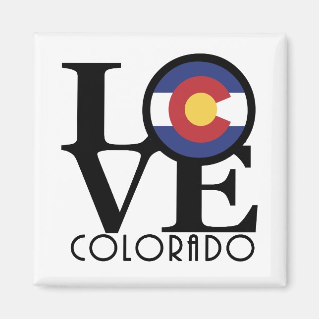 Aimant LOVE Colorado (Devant)