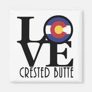 Aimant LOVE Crested Butte