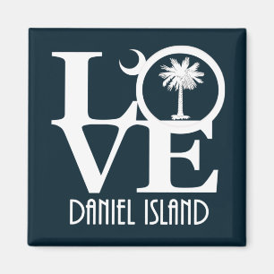 Aimant LOVE Daniel Island SC