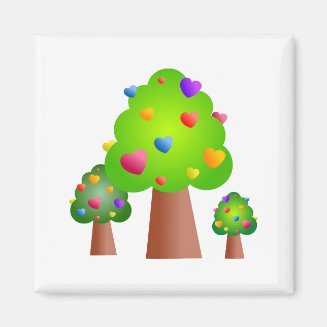 Aimant Love Forest (Devant)