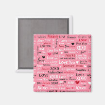 Love Forever - Saint Valentin Motif de typographie