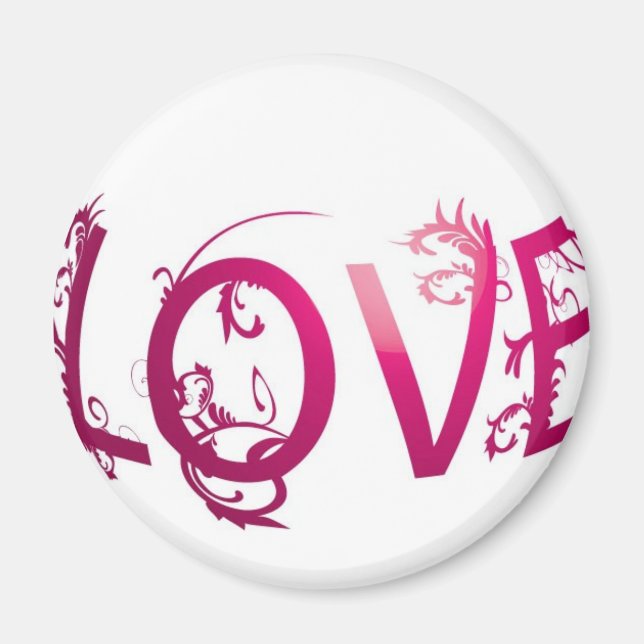 Aimant Love Globe (Devant)
