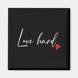 Aimant Love Hard Heart Womens Citation positive Inspecteu
