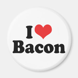 Aimant Love Heart Bacon