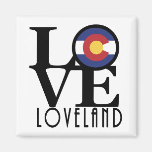 Aimant LOVE Loveland Colorado
