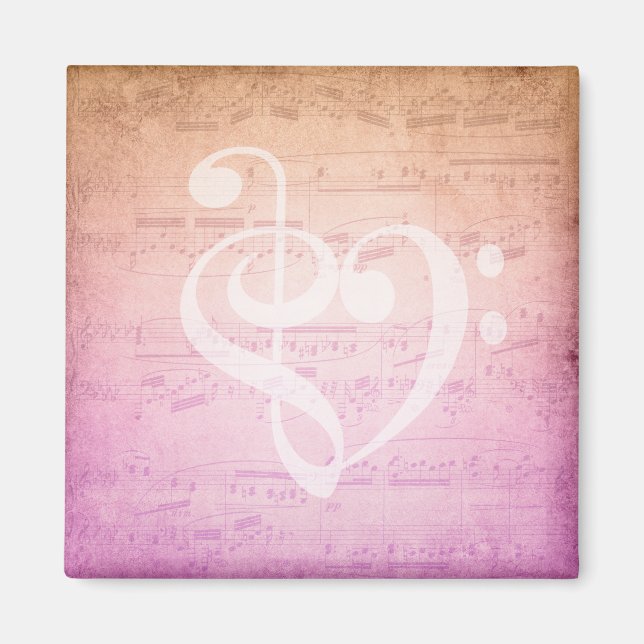 Aimant Love Music (Devant)
