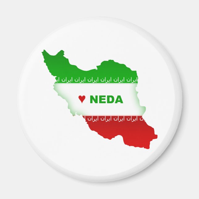 Aimant Love Neda (Devant)
