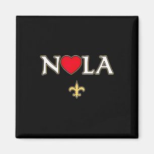 Aimant Love Nola Nouvelle Orléans Fleur De Lis Coeur Nola