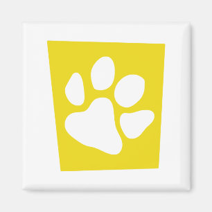 Aimant Love Paw Retro