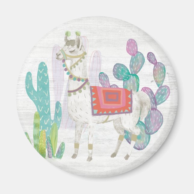 Aimant Lovely Llamas V (Devant)
