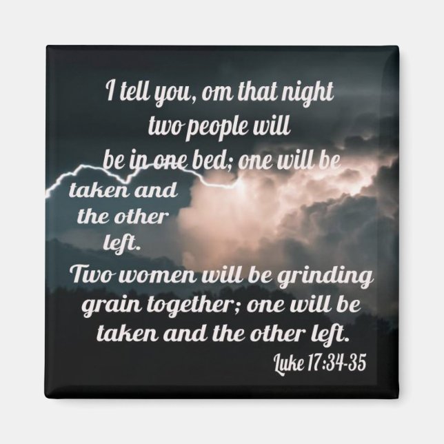 Aimant Luc 17:34-35 (Devant)