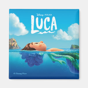 Aimant Luca   Human & Sea Monster Luca Theatrical Poster