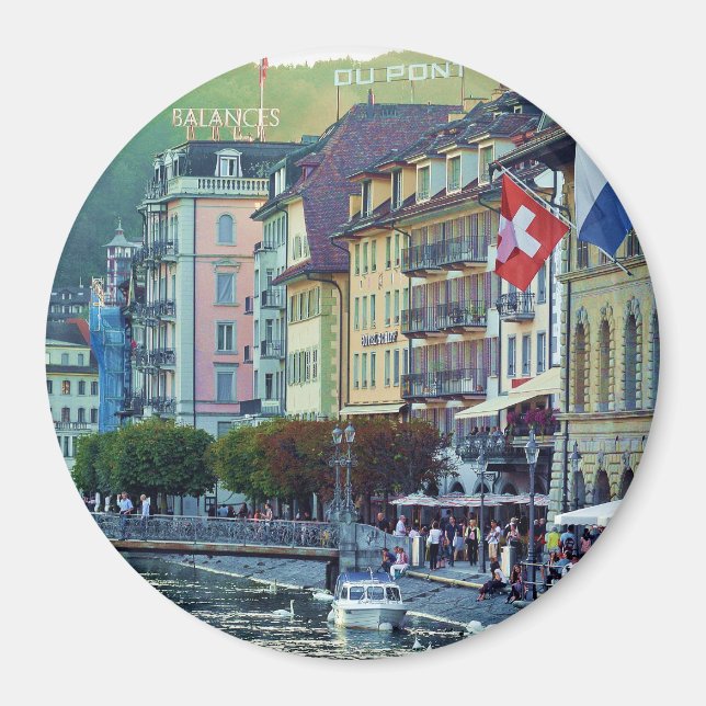 Aimant Lucerne Suisse Voyage Europe Photographie (Devant)