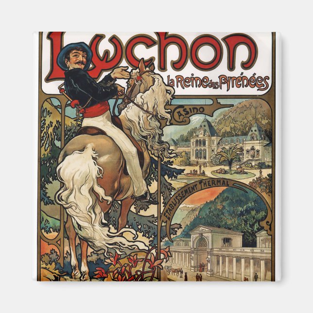 Aimant Luchon, Mucha (Devant)
