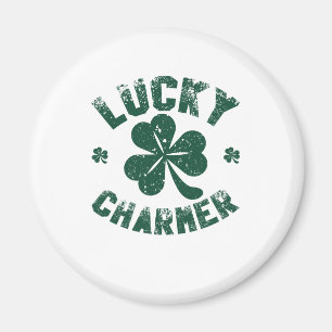 Aimant Lucky Charmer Shamrock Funny St. Patrick's Day